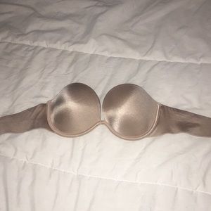 32 C Nude Strapless Bra